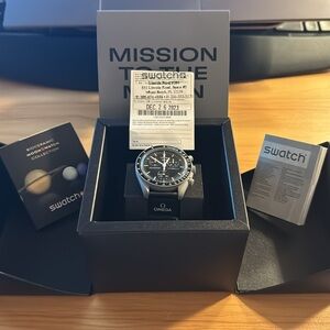 Swatch x Omega Mission to the Moon Bioceramic MoonSwatch S033M100